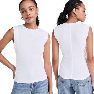 RAG & BONE WOMENS JULIET SMOCKED TANK size SMALL